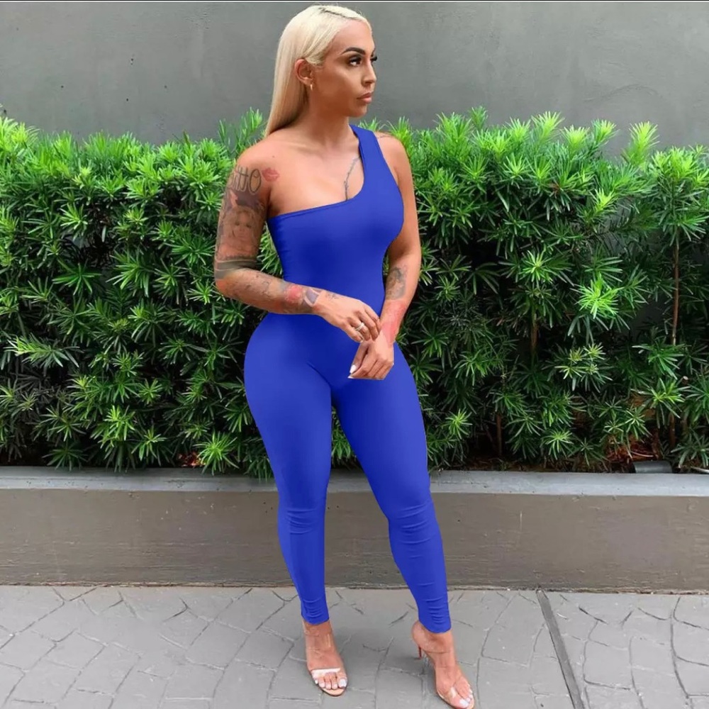 One Shoulder jumpsuit